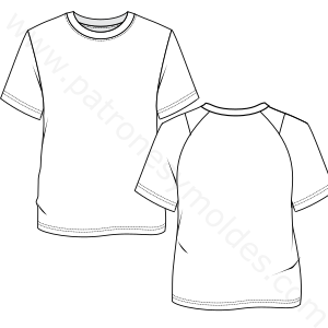 Fashion sewing patterns for MEN T-Shirts Football T-Shirt 9693